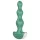 Satisfyer Lolli-Plug 2 - επαναφορτιζόμενο, αδιάβροχο πρωκτικό δονητή (πράσινο)