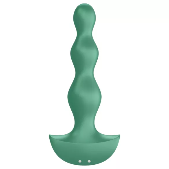 Satisfyer Lolli-Plug 2 - επαναφορτιζόμενο, αδιάβροχο πρωκτικό δονητή (πράσινο)