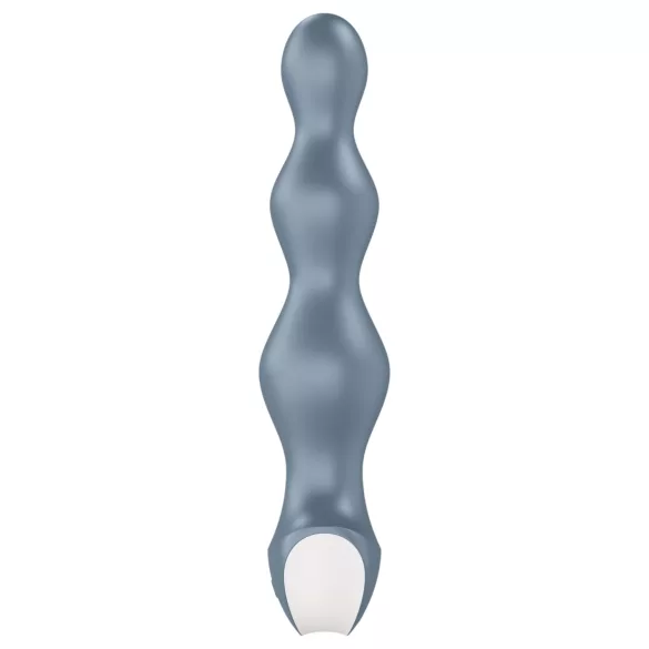 Satisfyer Lolli-Plug 2 - επαναφορτιζόμενος, αδιάβροχος πρωκτικός δονητής (γκρι)