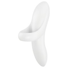   Satisfyer Bold Lover - αδιάβροχο δονητής δακτύλου (λευκό)