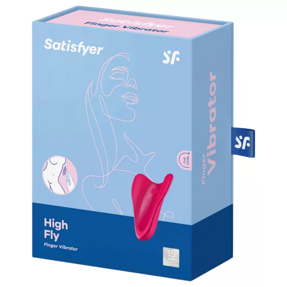 Satisfyer High Fly - δονητής κλειτορίδας επαναφορτιζόμενος αδιάβροχος ροζ