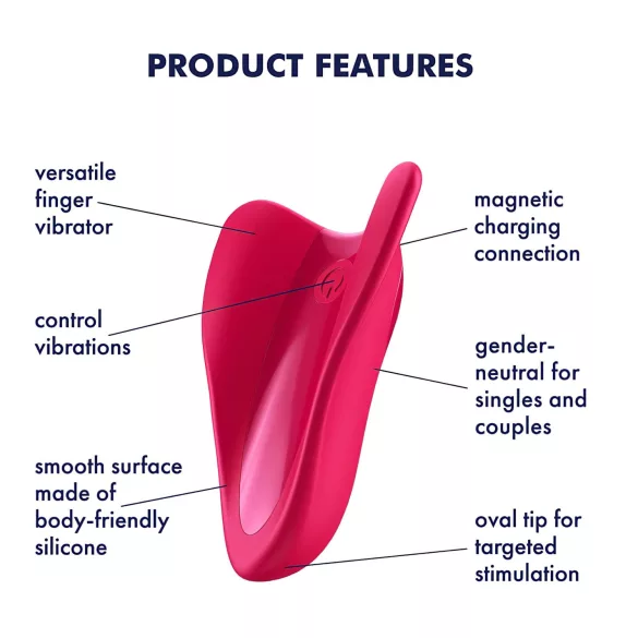 Satisfyer High Fly - δονητής κλειτορίδας επαναφορτιζόμενος αδιάβροχος ροζ
