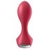 Satisfyer Backdoor Lover - επαναφορτιζόμενος, αδιάβροχος πρωκτικός δονητής (κόκκινο)