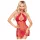 Penthouse - babydoll & string γυναικείο - δαντέλα - κόκκινο