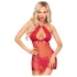 Penthouse - babydoll & string γυναικείο - δαντέλα - κόκκινο - L/XL