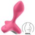 Satisfyer Game Changer - επαναφορτιζόμενος πρωκτικός δονητής (ροζ)