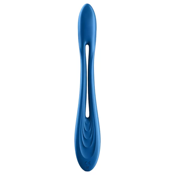Satisfyer Elastic Game - δονητής ζευγαριού εύκαμπτος επαναφορτιζόμενος μπλε