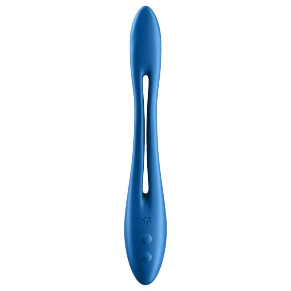 Satisfyer Elastic Game - δονητής ζευγαριού εύκαμπτος επαναφορτιζόμενος μπλε