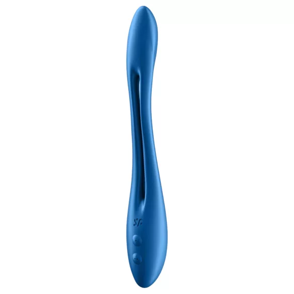 Satisfyer Elastic Game - δονητής ζευγαριού εύκαμπτος επαναφορτιζόμενος μπλε