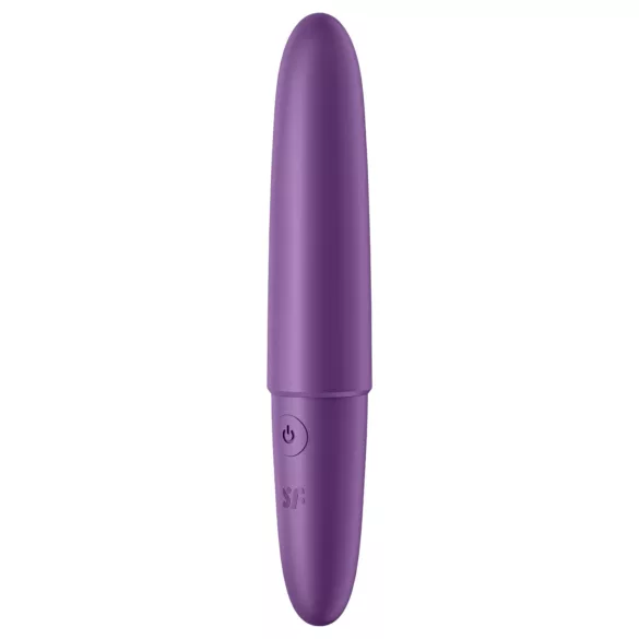 Satisfyer - δονητής bullet με επαναφορτιζόμενη μπαταρία - αδιάβροχος - μωβ