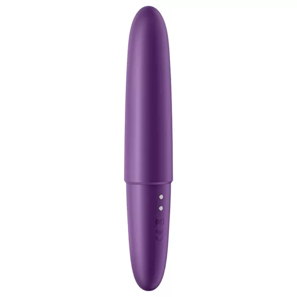 Satisfyer - δονητής bullet με επαναφορτιζόμενη μπαταρία - αδιάβροχος - μωβ