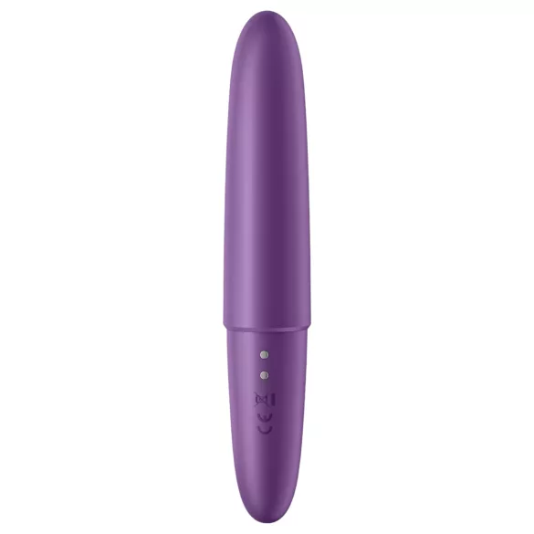Satisfyer - δονητής bullet με επαναφορτιζόμενη μπαταρία - αδιάβροχος - μωβ
