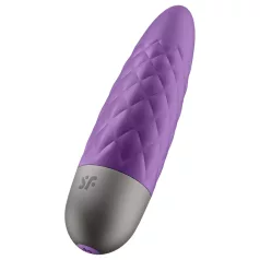   Satisfyer - δονητής bullet - επαναφορτιζόμενος αδιάβροχος - μωβ