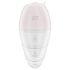 Satisfyer Supernova - επαναφορτιζόμενος, κυματικός δονητής 2 σε 1 (λευκό)
