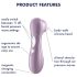 Satisfyer Pro 2 Gen2 - επαναφορτιζόμενος διεγέρτης κλειτορίδας (βιολετί)