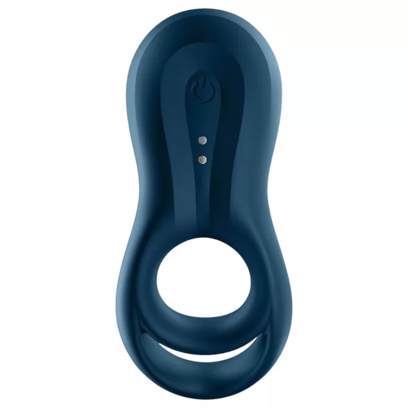 Satisfyer Epic Duo - Δαχτυλίδι πέους με δόνηση με έλεγχο μέσω εφαρμογής, για άνδρες (μαύρο)