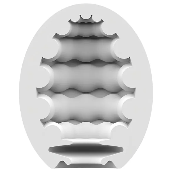 Satisfyer Egg Riffle - αυγό ανδρικός μαλακός αυνανιστής σιλικόνη (1 τεμ)