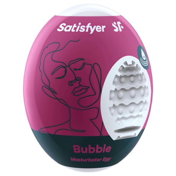 Satisfyer Egg Bubble - αυγό μαστρωτήρας (1 τεμ)