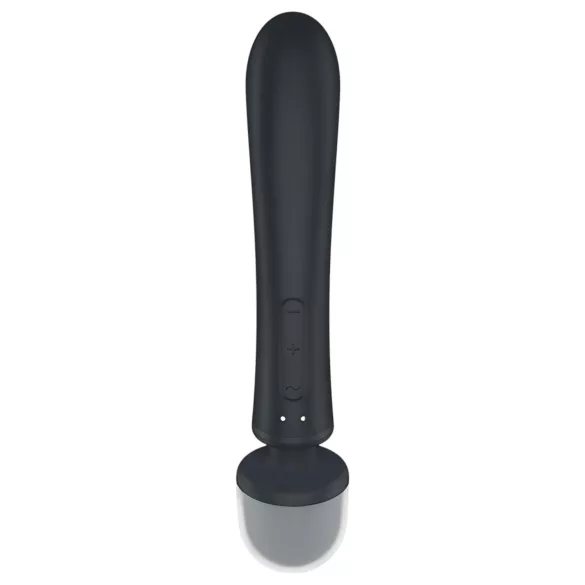 Satisfyer Triple Lover - δονητής σημείου G & διπλή διείσδυση - ασημί