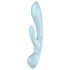 Satisfyer Triple Oh - δονητής με βραχίονα κλειτορίδας επαναφορτιζόμενος μπλε