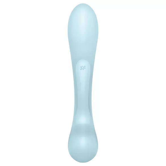 Satisfyer Triple Oh - δονητής με βραχίονα κλειτορίδας επαναφορτιζόμενος μπλε