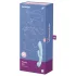 Satisfyer Triple Oh - δονητής με βραχίονα κλειτορίδας επαναφορτιζόμενος μπλε