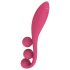 Satisfyer Tri Ball 1 - επαναφορτιζόμενος πολυλειτουργικός δονητής (κόκκινος)