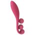 Satisfyer Tri Ball 1 - επαναφορτιζόμενος πολυλειτουργικός δονητής (κόκκινος)