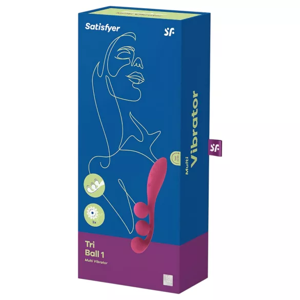 Satisfyer Tri Ball 1 - δονητής πολλαπλών λειτουργιών - επαναφορτιζόμενος