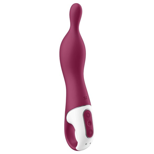 Satisfyer A-Mazing 1 - επαναφορτιζόμενος δονητής A-σημείου (κόκκινος)