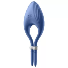   Satisfyer Duelist - δονητικό δαχτυλίδι πέους επαναφορτιζόμενο μπλε