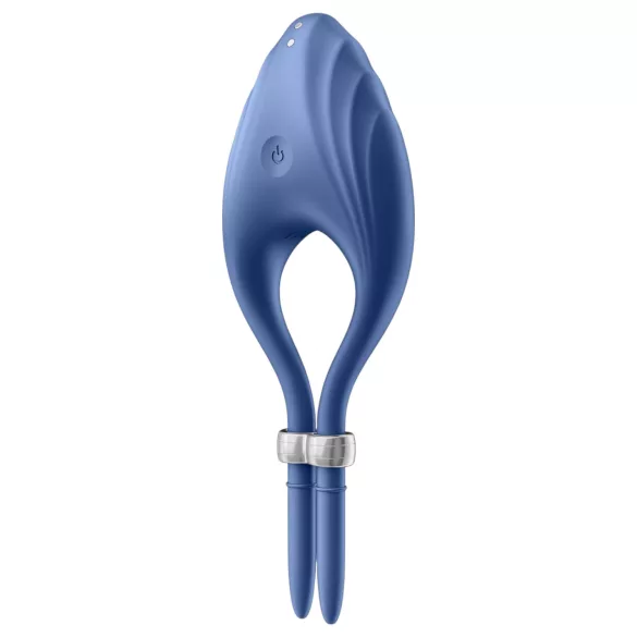 Satisfyer Duelist - δονητικό δαχτυλίδι πέους επαναφορτιζόμενο μπλε