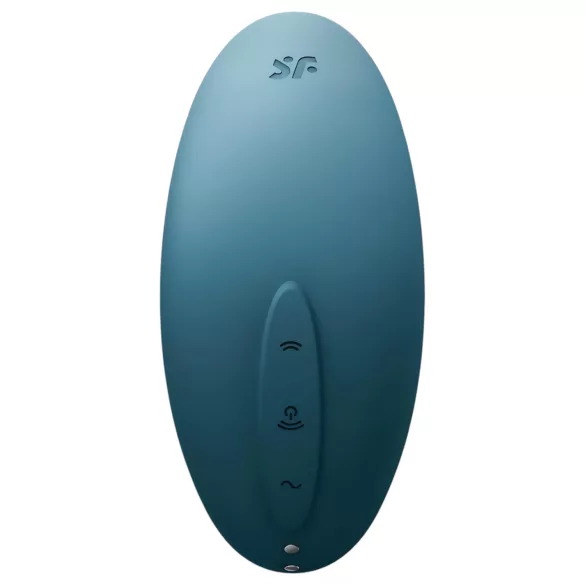 Satisfyer Vulva Lover 2 - επαναφορτιζόμενος δονούμενος κλειτοριδικός διεγέρτης (μπλε)