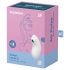 Satisfyer Vulva Lover 2 - αέρινος κλειτοριδικός δονητής (λευκό)