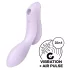 Satisfyer Curvy Trinity 2 - δονητής 2 σε 1 με κυματισμούς αέρα (μωβ)