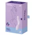 Satisfyer Curvy Trinity 2 - δονητής 2 σε 1 με κυματισμούς αέρα (μωβ)
