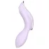Satisfyer Curvy Trinity 2 - δονητής 2 σε 1 με κυματισμούς αέρα (μωβ)