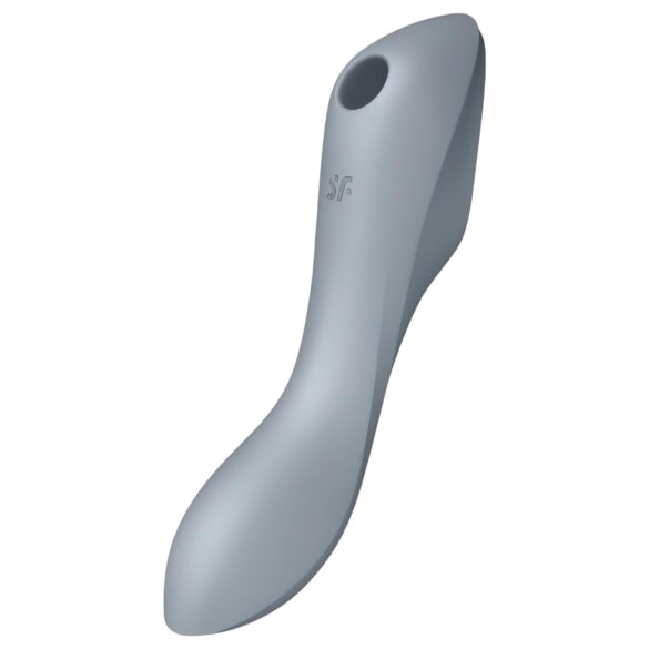 Satisfyer Curvy Trinity 3 - 2in1 δονητής κύματος αέρα (γκρι)