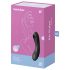 Satisfyer Curvy Trinity 4 - κυματοειδές δονητής 2σε1 (μαύρο)