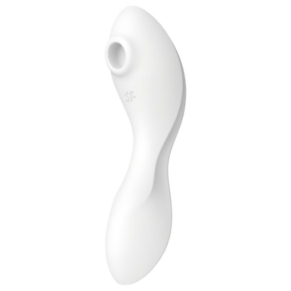 Satisfyer Curvy Trinity 5+ - έξυπνος 2in1 δονητής (λευκός)