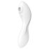 Satisfyer Curvy Trinity 5+ - έξυπνος 2in1 δονητής (λευκός)