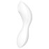 Satisfyer Curvy Trinity 5+ - έξυπνος 2in1 δονητής (λευκός)