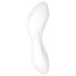 Satisfyer Curvy Trinity 5+ - έξυπνος 2in1 δονητής (λευκός)