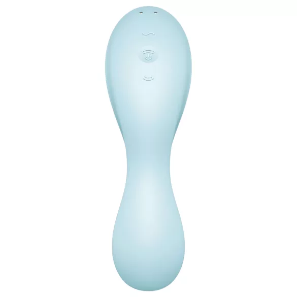 Satisfyer Curvy Trinity 5+ - έξυπνος δονητής 2 σε 1 - μπλε