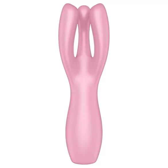 Satisfyer Threesome 3 - δονητής κλειτορίδας επαναφορτιζόμενος - ροζ