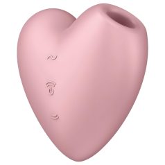   Satisfyer Cutie Heart - ασύρματο κυματοειδές κλειτοριδικό δονούμενο (ροζ)