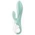 Satisfyer Air Pump Bunny 5 - έξυπνος δονητής με άντληση (μέντα)