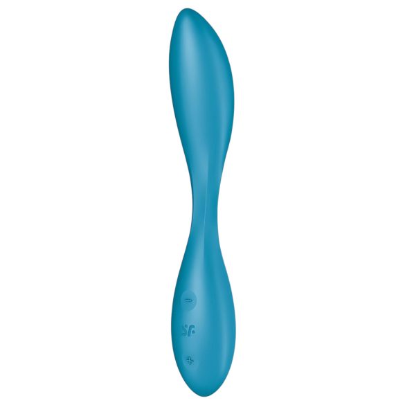 Satisfyer G-spot Flex 1 - Επαναφορτιζόμενος αδιάβροχος δονητής G-spot (πράσινος)