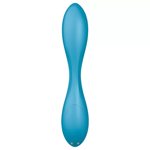 Satisfyer G-Spot Flex 1 - επαναφορτιζόμενος, αδιάβροχος δονητής σημείου G (πράσινος)