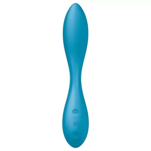 Satisfyer G-Spot Flex 1 - επαναφορτιζόμενος, αδιάβροχος δονητής σημείου G (πράσινος)
